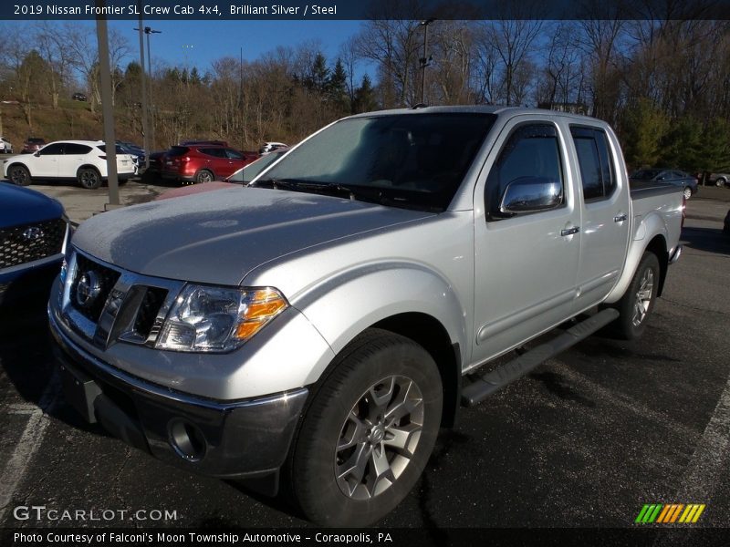 Brilliant Silver / Steel 2019 Nissan Frontier SL Crew Cab 4x4