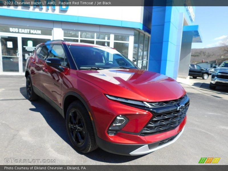 Radiant Red Tintcoat / Jet Black 2023 Chevrolet Blazer LT AWD