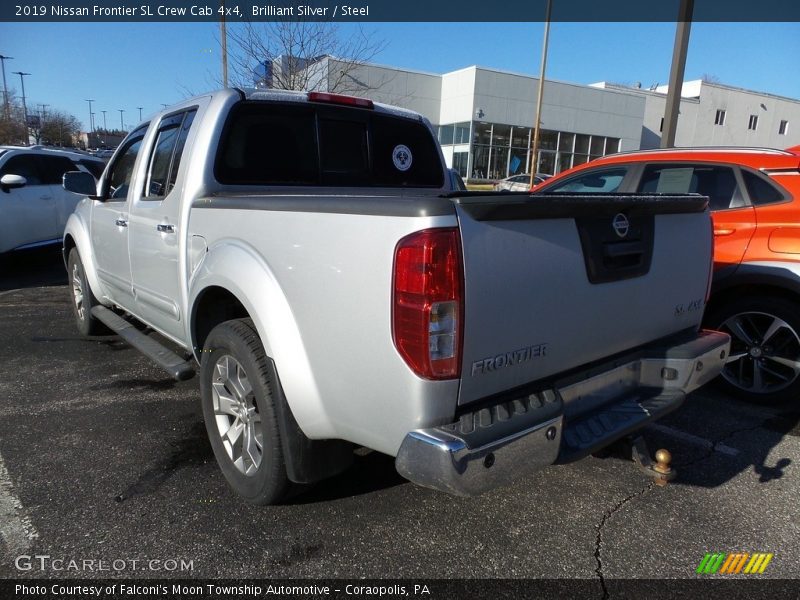 Brilliant Silver / Steel 2019 Nissan Frontier SL Crew Cab 4x4