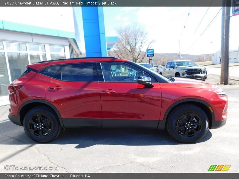 Radiant Red Tintcoat / Jet Black 2023 Chevrolet Blazer LT AWD