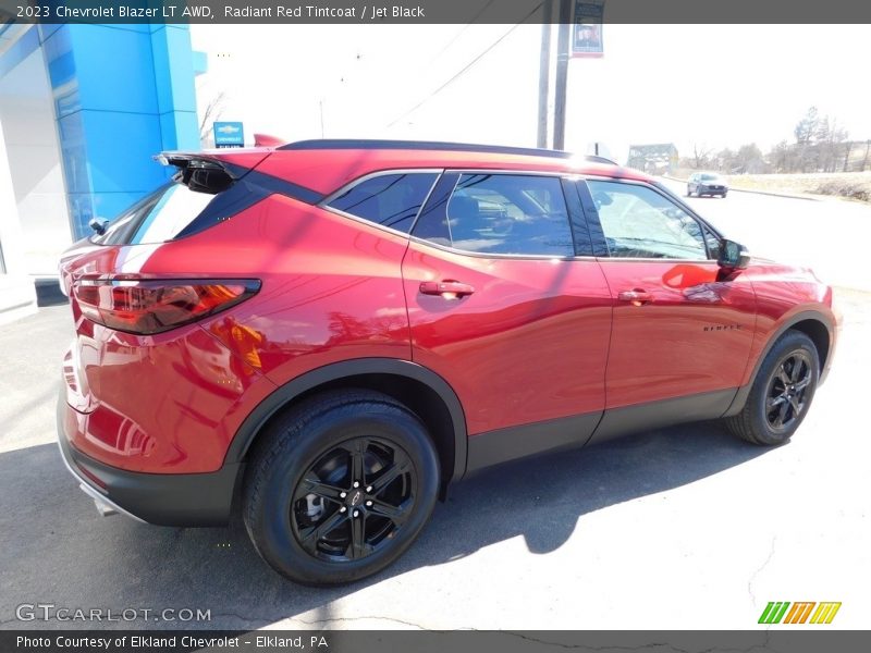Radiant Red Tintcoat / Jet Black 2023 Chevrolet Blazer LT AWD