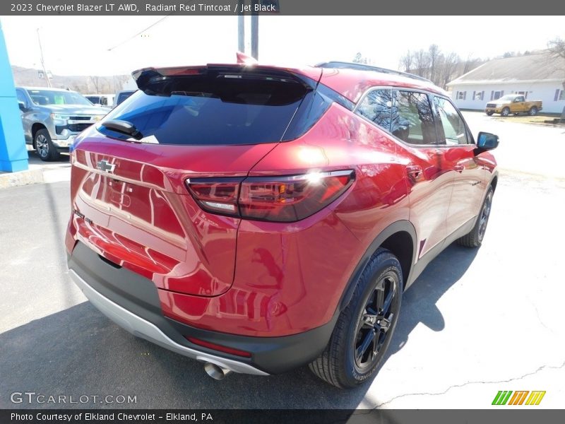Radiant Red Tintcoat / Jet Black 2023 Chevrolet Blazer LT AWD