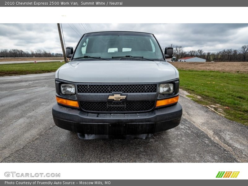 Summit White / Neutral 2010 Chevrolet Express 2500 Work Van