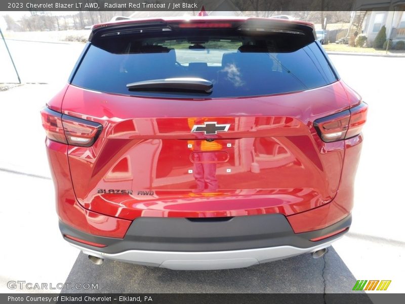 Radiant Red Tintcoat / Jet Black 2023 Chevrolet Blazer LT AWD
