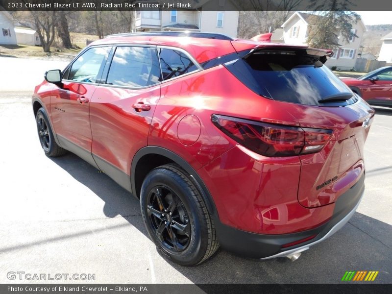 Radiant Red Tintcoat / Jet Black 2023 Chevrolet Blazer LT AWD