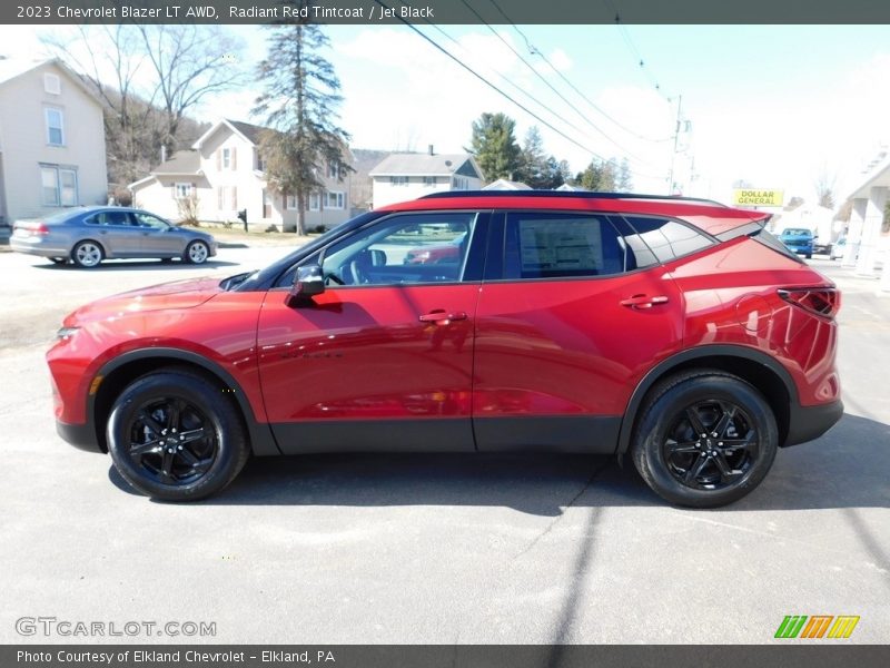 Radiant Red Tintcoat / Jet Black 2023 Chevrolet Blazer LT AWD