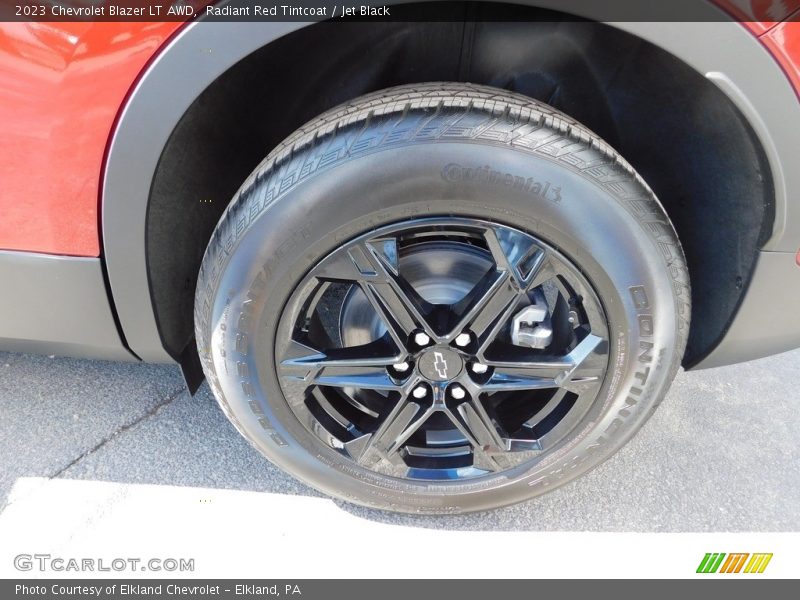 Radiant Red Tintcoat / Jet Black 2023 Chevrolet Blazer LT AWD