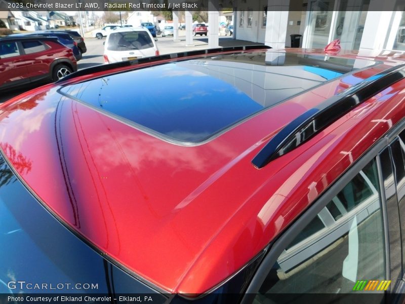 Radiant Red Tintcoat / Jet Black 2023 Chevrolet Blazer LT AWD