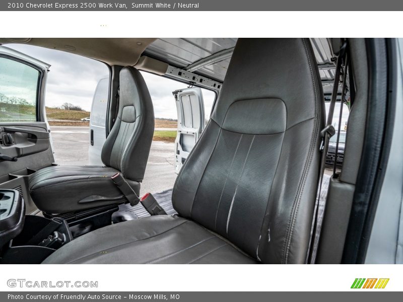 Summit White / Neutral 2010 Chevrolet Express 2500 Work Van