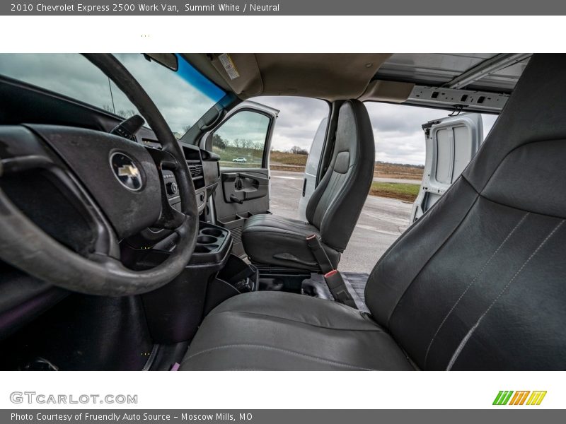 Summit White / Neutral 2010 Chevrolet Express 2500 Work Van
