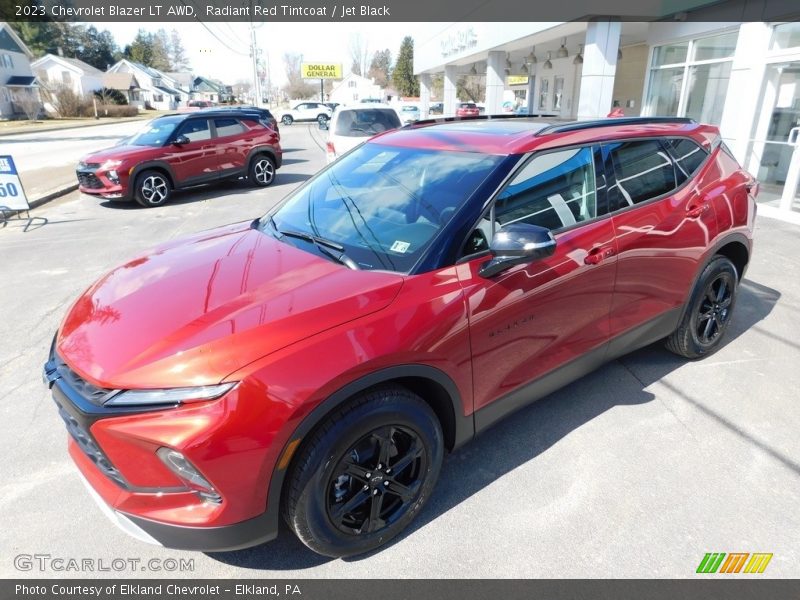 Radiant Red Tintcoat / Jet Black 2023 Chevrolet Blazer LT AWD