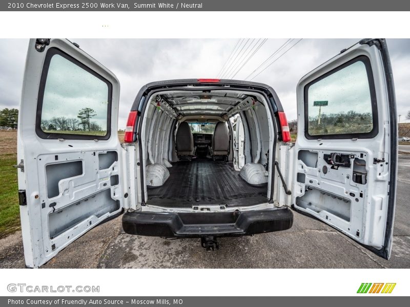 Summit White / Neutral 2010 Chevrolet Express 2500 Work Van