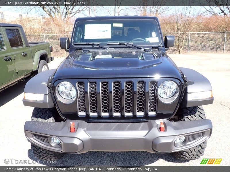 Black / Black 2023 Jeep Gladiator Rubicon 4x4