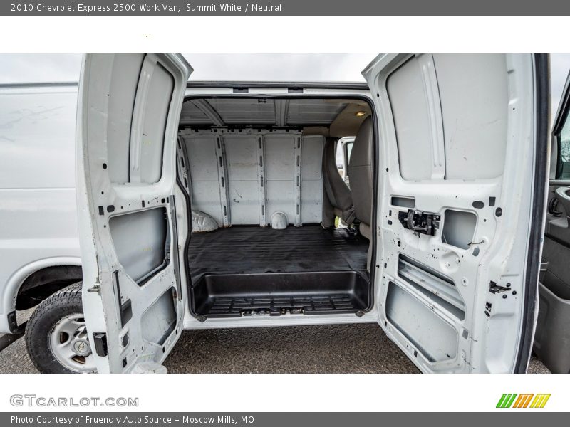 Summit White / Neutral 2010 Chevrolet Express 2500 Work Van
