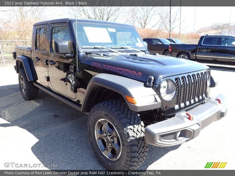 Black / Black 2023 Jeep Gladiator Rubicon 4x4