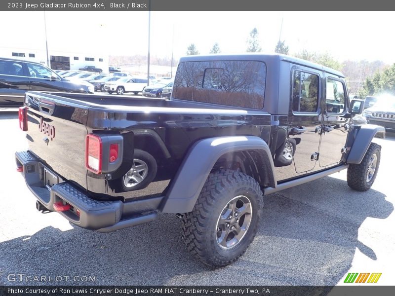 Black / Black 2023 Jeep Gladiator Rubicon 4x4