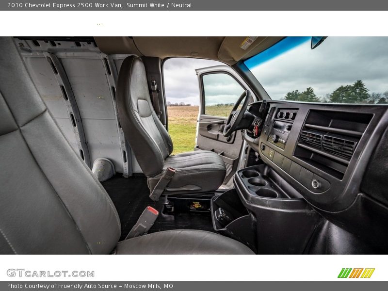 Summit White / Neutral 2010 Chevrolet Express 2500 Work Van