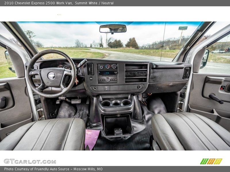 Summit White / Neutral 2010 Chevrolet Express 2500 Work Van