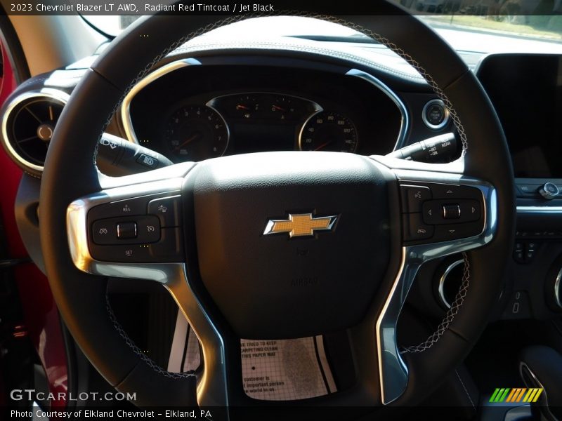 Radiant Red Tintcoat / Jet Black 2023 Chevrolet Blazer LT AWD