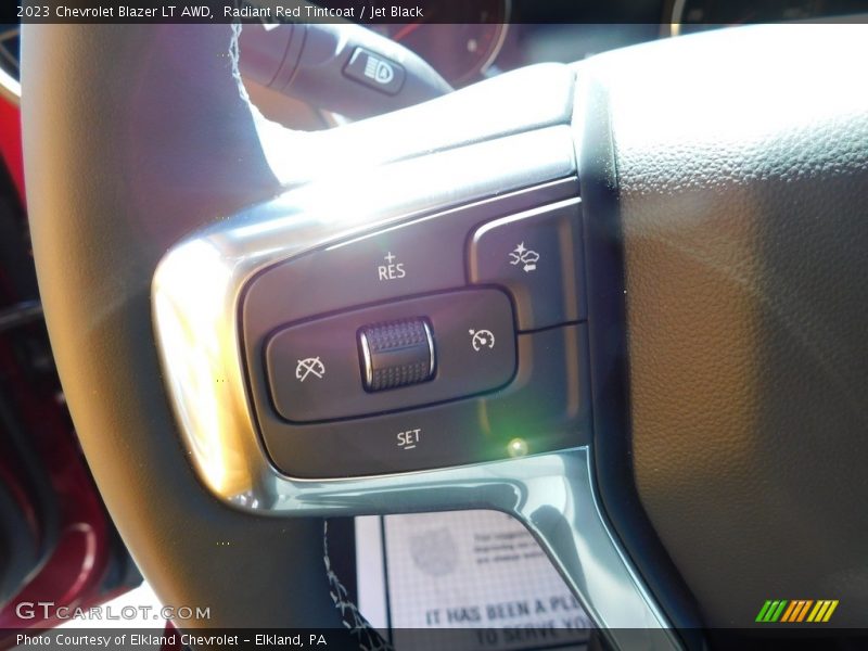 Radiant Red Tintcoat / Jet Black 2023 Chevrolet Blazer LT AWD