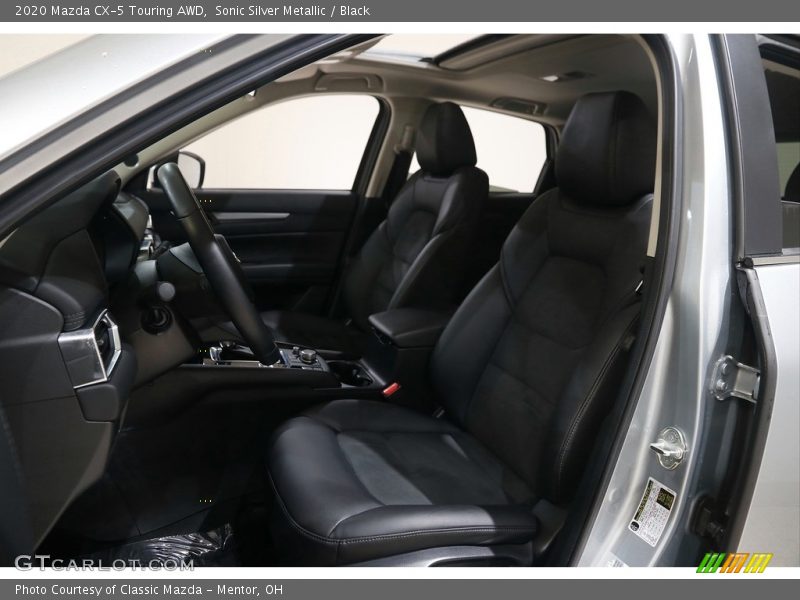Sonic Silver Metallic / Black 2020 Mazda CX-5 Touring AWD