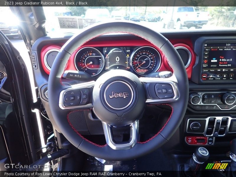 Black / Black 2023 Jeep Gladiator Rubicon 4x4