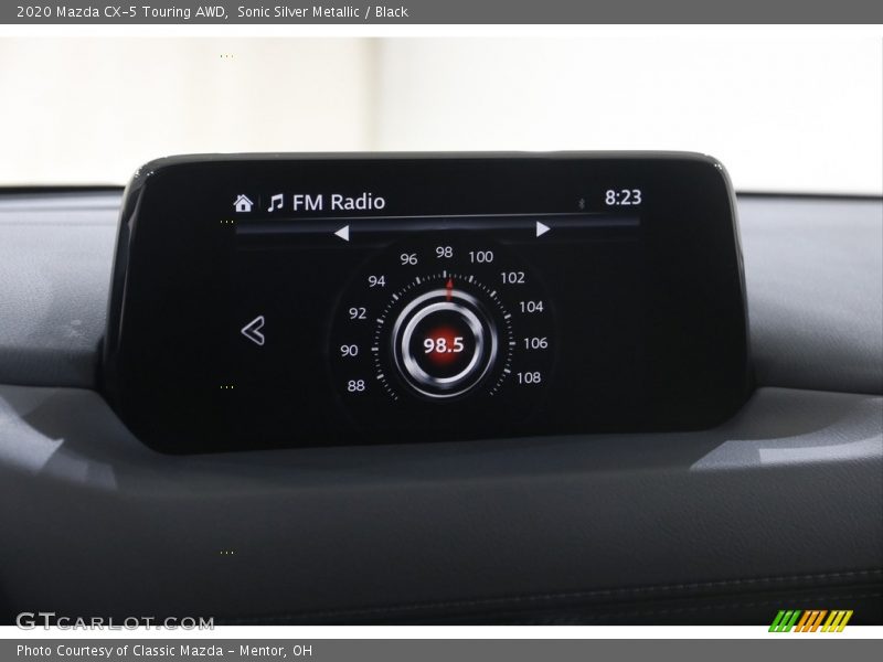 Sonic Silver Metallic / Black 2020 Mazda CX-5 Touring AWD