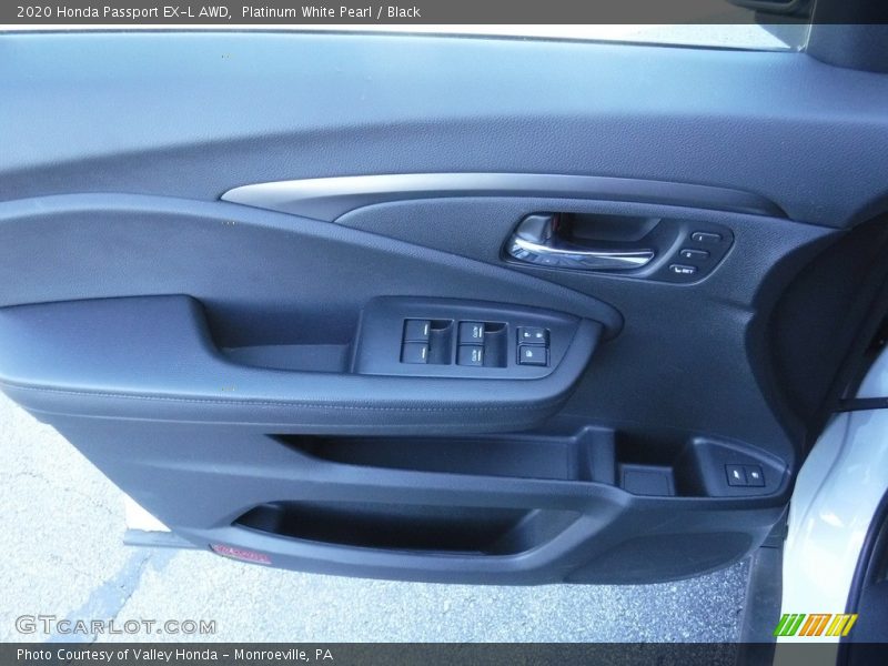 Platinum White Pearl / Black 2020 Honda Passport EX-L AWD