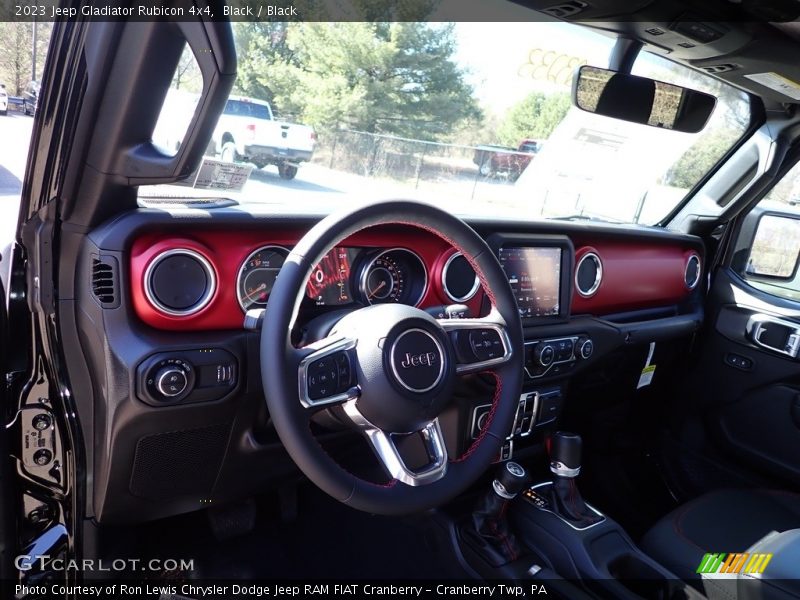 Black / Black 2023 Jeep Gladiator Rubicon 4x4