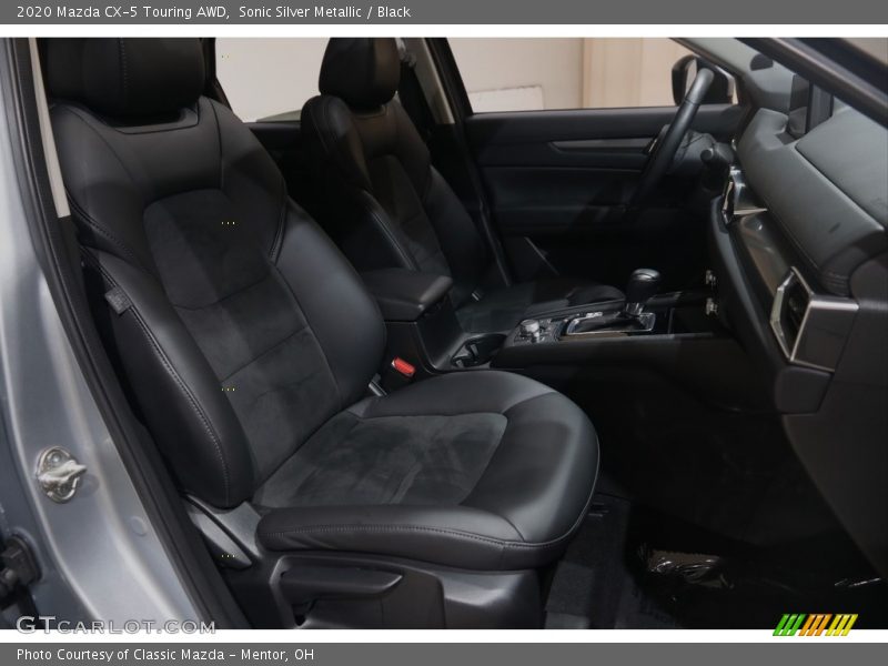 Sonic Silver Metallic / Black 2020 Mazda CX-5 Touring AWD