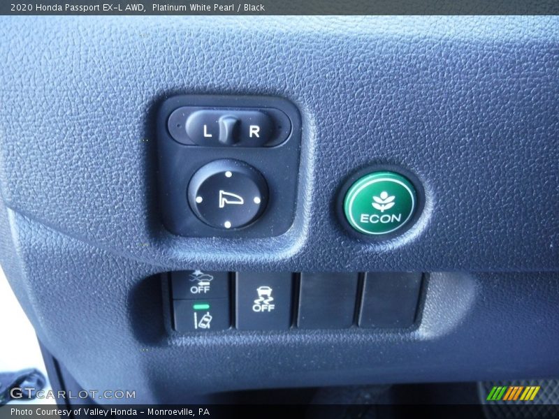 Platinum White Pearl / Black 2020 Honda Passport EX-L AWD