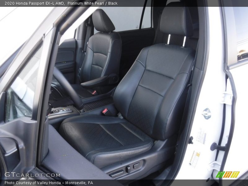 Platinum White Pearl / Black 2020 Honda Passport EX-L AWD