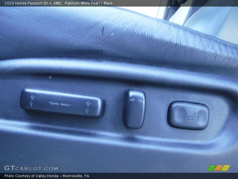 Platinum White Pearl / Black 2020 Honda Passport EX-L AWD