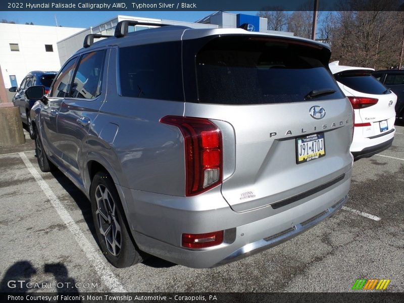 Typhoon Silver / Black 2022 Hyundai Palisade Calligraphy AWD
