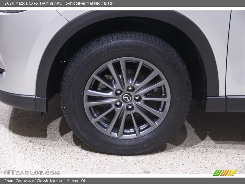 Sonic Silver Metallic / Black 2020 Mazda CX-5 Touring AWD