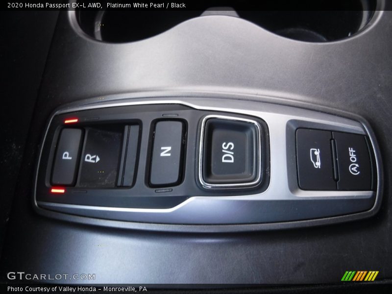 Platinum White Pearl / Black 2020 Honda Passport EX-L AWD