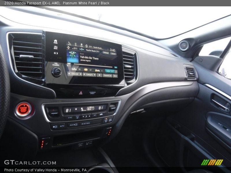 Platinum White Pearl / Black 2020 Honda Passport EX-L AWD