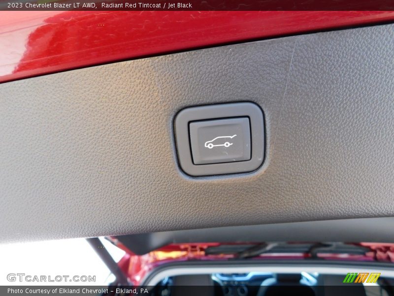 Radiant Red Tintcoat / Jet Black 2023 Chevrolet Blazer LT AWD