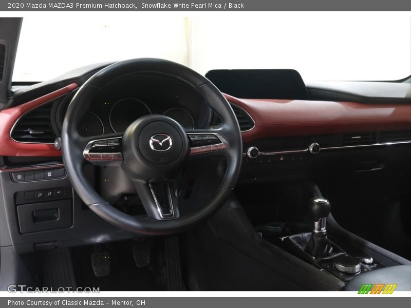 Dashboard of 2020 MAZDA3 Premium Hatchback