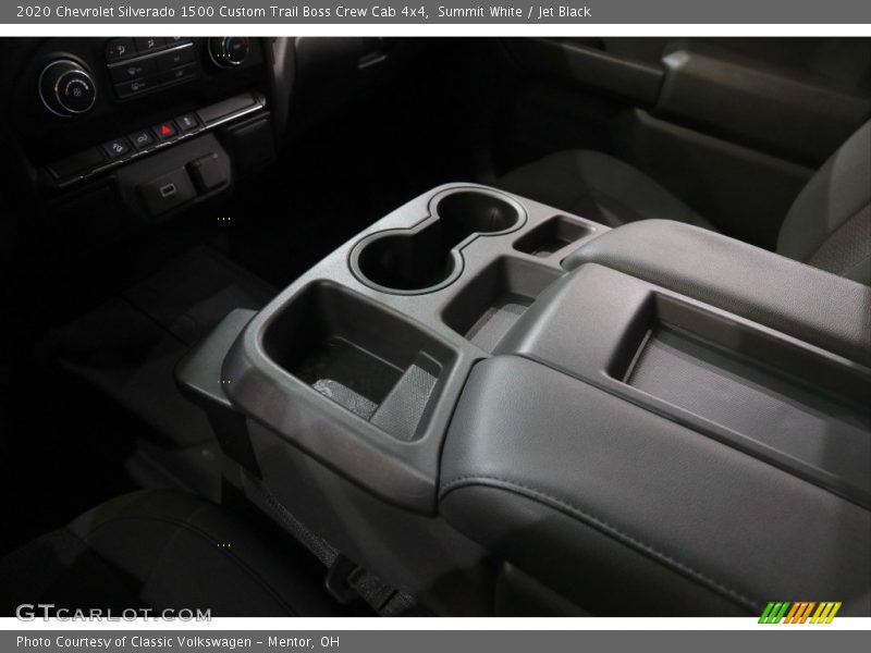 Summit White / Jet Black 2020 Chevrolet Silverado 1500 Custom Trail Boss Crew Cab 4x4