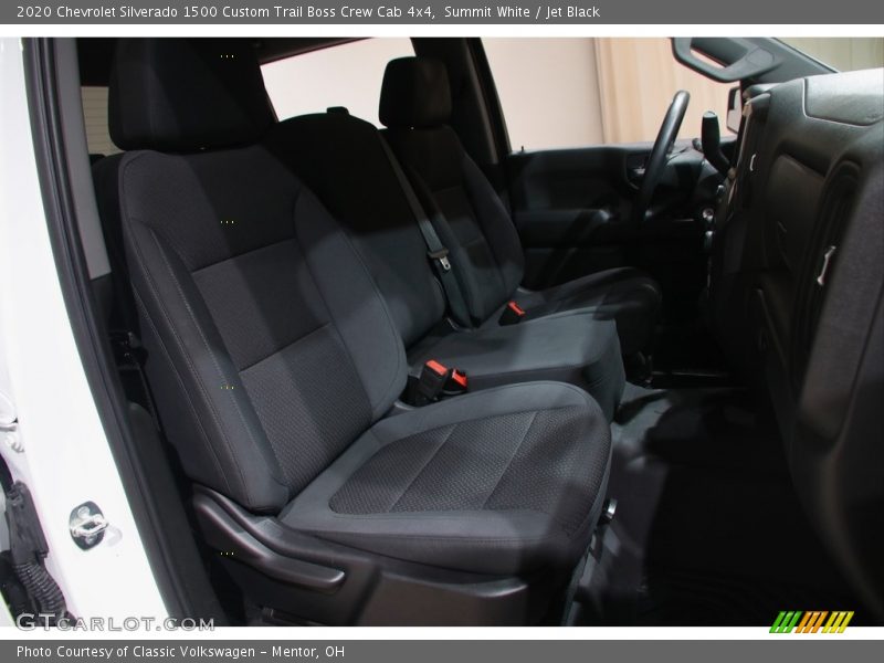 Front Seat of 2020 Silverado 1500 Custom Trail Boss Crew Cab 4x4