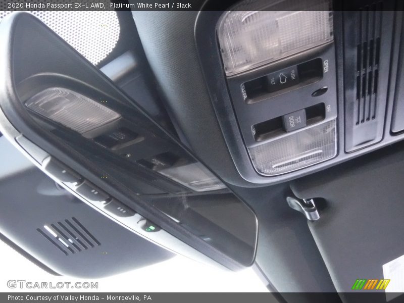 Platinum White Pearl / Black 2020 Honda Passport EX-L AWD