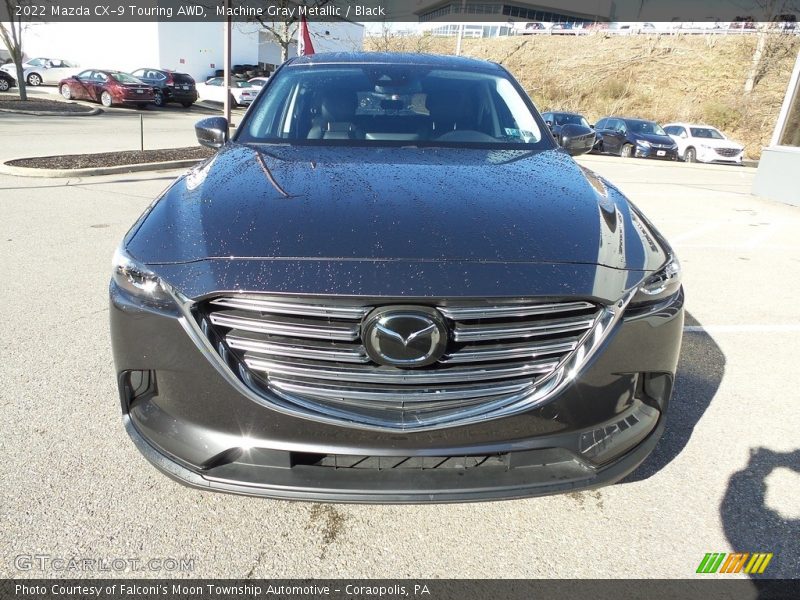 Machine Gray Metallic / Black 2022 Mazda CX-9 Touring AWD