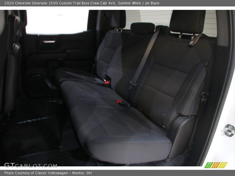 Rear Seat of 2020 Silverado 1500 Custom Trail Boss Crew Cab 4x4