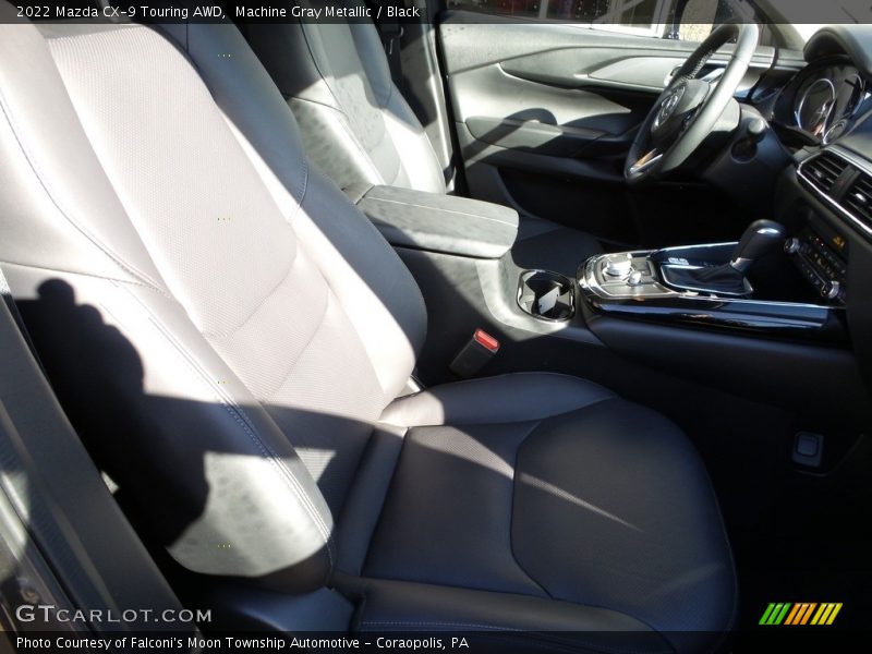 Machine Gray Metallic / Black 2022 Mazda CX-9 Touring AWD