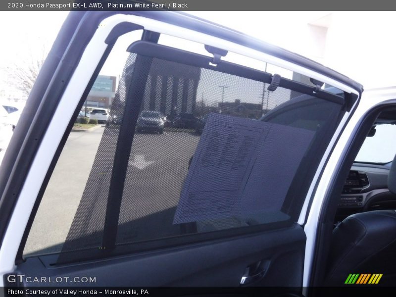 Platinum White Pearl / Black 2020 Honda Passport EX-L AWD