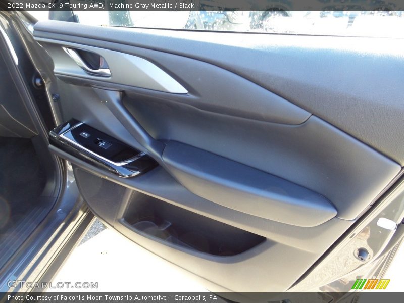 Machine Gray Metallic / Black 2022 Mazda CX-9 Touring AWD