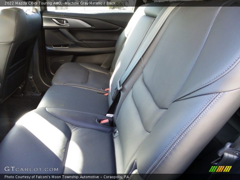 Machine Gray Metallic / Black 2022 Mazda CX-9 Touring AWD