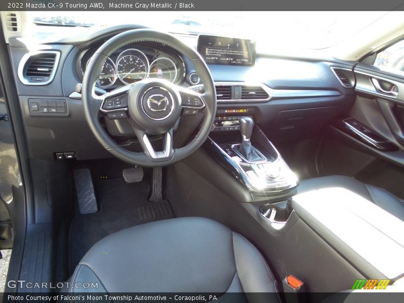 Machine Gray Metallic / Black 2022 Mazda CX-9 Touring AWD