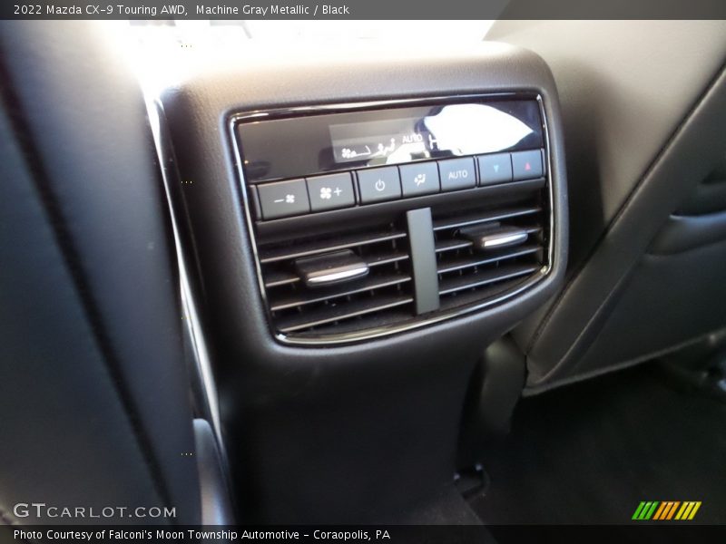 Machine Gray Metallic / Black 2022 Mazda CX-9 Touring AWD